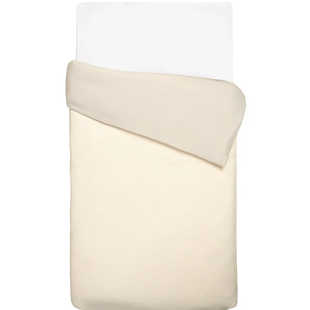 Housse de couette réversible gaze de coton & nid d'abeille>Sevira Kids Hot
