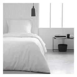 Todays Tools Housse de couette TODAY Essential - 140 x 200 cm - 1 personne - 100% Coton uni - Craie* Housse De Couette