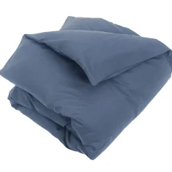 Linnea Housse de couette uni 260x240 cm coton ALTO bleu Jean* Housse De Couette