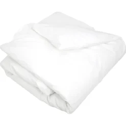 Housse de couette uni 140x200 cm coton ALTO Blanc>Linnea