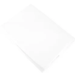 Housse de couette uni 140x200 cm coton ALTO Blanc><noscript><img width=