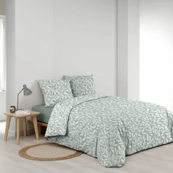 Douceur D'Intérieur Housse de couette 240x220 + 2 taies imprimées SEQUOIA* Housse De Couette