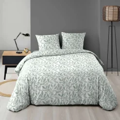 Douceur D'Intérieur Housse de couette 240x220 + 2 taies imprimées SEQUOIA* Housse De Couette
