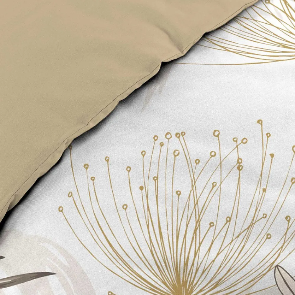 Housse de couette 240x220 + 2 taies BASTILLE 100% coton>Douceur D'Intérieur Discount