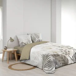 Housse de couette 240x220 + 2 taies BASTILLE 100% coton><noscript><img width=
