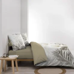 Housse de couette 240x220 + 2 taies BASTILLE 100% coton><noscript><img width=