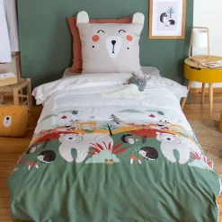 Cote Deco Housse de couette 140x200 + 1 taie FOREST* Housse De Couette