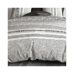 Housse de couette 240x220 + 2 taies en coton 57 fils><noscript><img width=