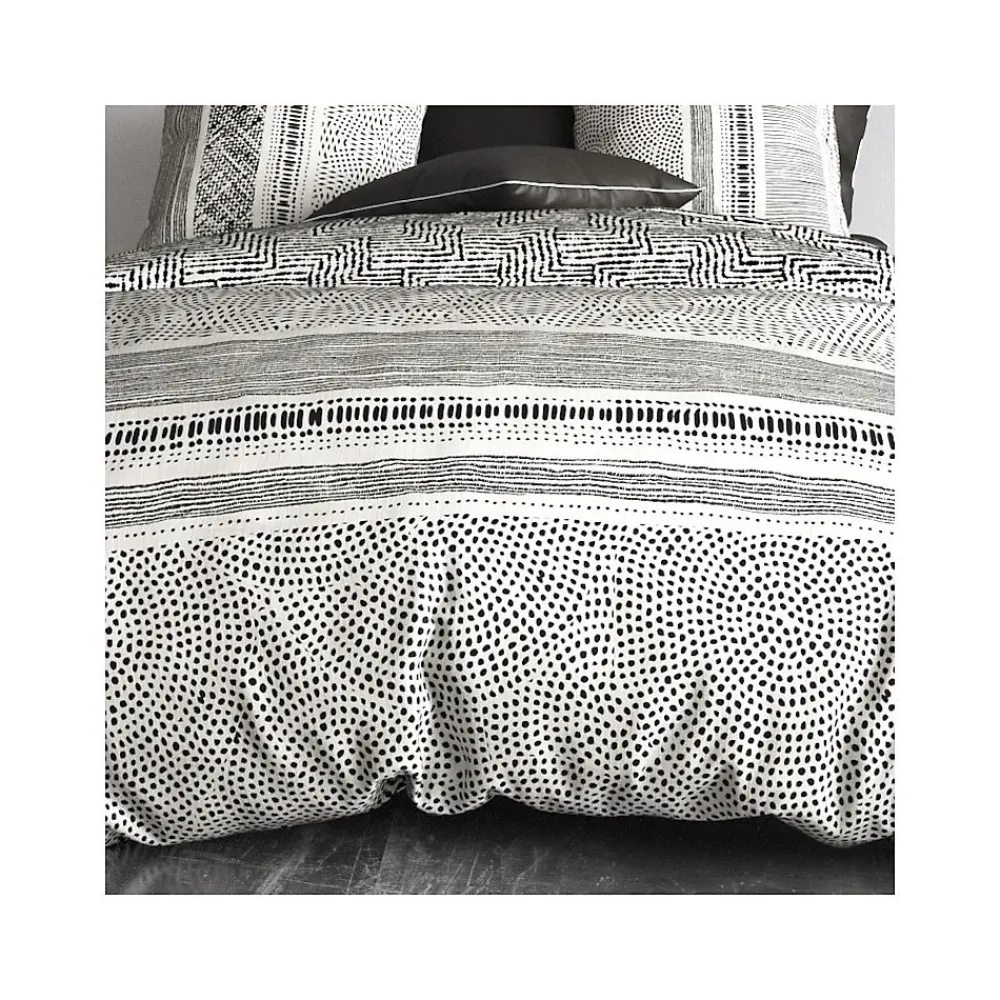 Housse de couette 240x220 + 2 taies en coton 57 fils>Atelier Du Coton Sale