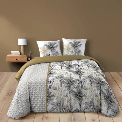 100Comfort Housse de couette 260x240 + 2 taies DAKAR 100% coton* Housse De Couette