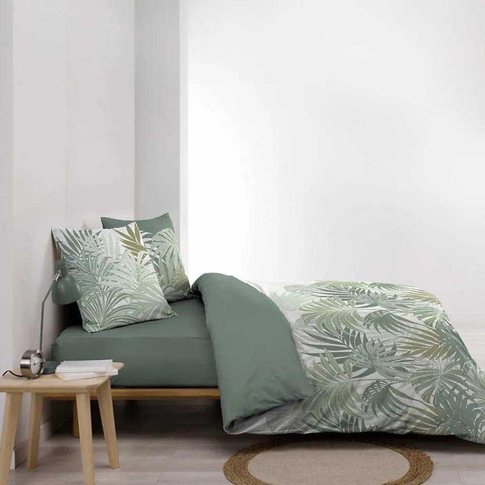 Housse de couette 240x220 + 2 taies NYMEA 100% coton 57fils>Douceur D'Intérieur Clearance