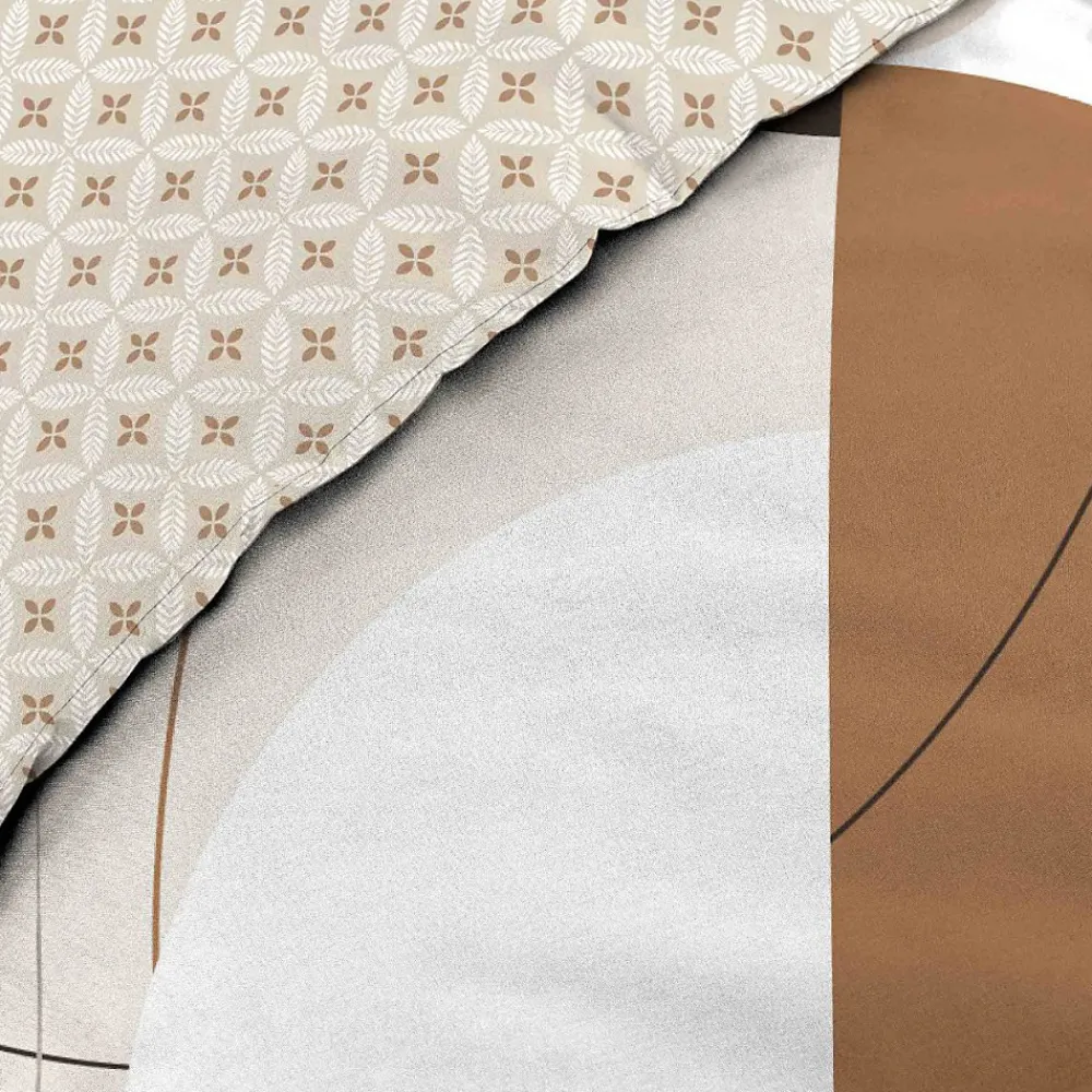 Douceur D'Intérieur Housse de couette 240x220 + 2 taies PAMPA 100% coton* Housse De Couette