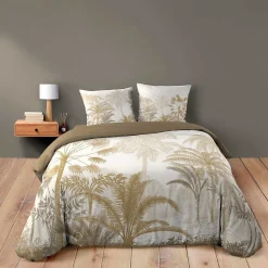 Housse de couette 240x220 + 2 taies COCOTY 100% coton>Douceur D'Intérieur Sale