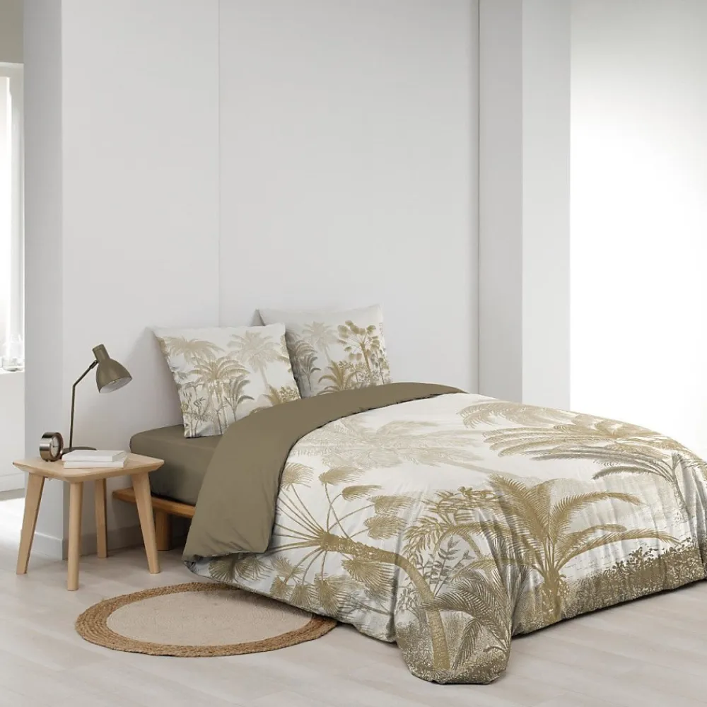Housse de couette 240x220 + 2 taies COCOTY 100% coton>Douceur D'Intérieur Sale