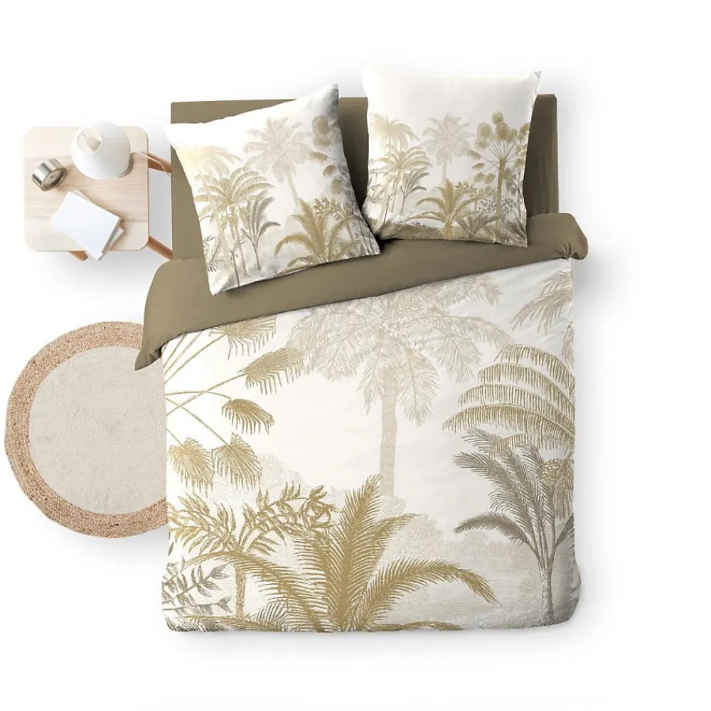 Housse de couette 240x220 + 2 taies COCOTY 100% coton>Douceur D'Intérieur Sale