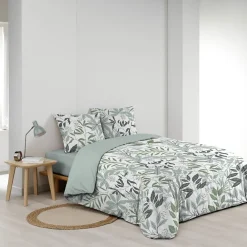 Douceur D'Intérieur Housse de couette 240x220 + 2 taies VOLTINE 100% coton* Housse De Couette