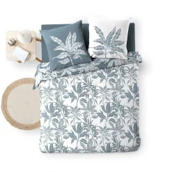 Douceur D'Intérieur Housse de couette 240x220 + 2 taies HERA 100% coton 57fils* Housse De Couette