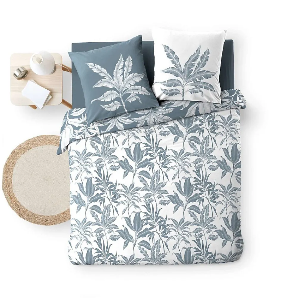 Douceur D'Intérieur Housse de couette 240x220 + 2 taies HERA 100% coton 57fils* Housse De Couette