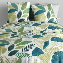 Housse de couette 240x220 + 2 taies en coton 57 fils>Atelier Du Coton New