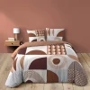 Douceur D'Intérieur Housse de couette 240x220 + 2 taies GEMMA 100% coton* Housse De Couette