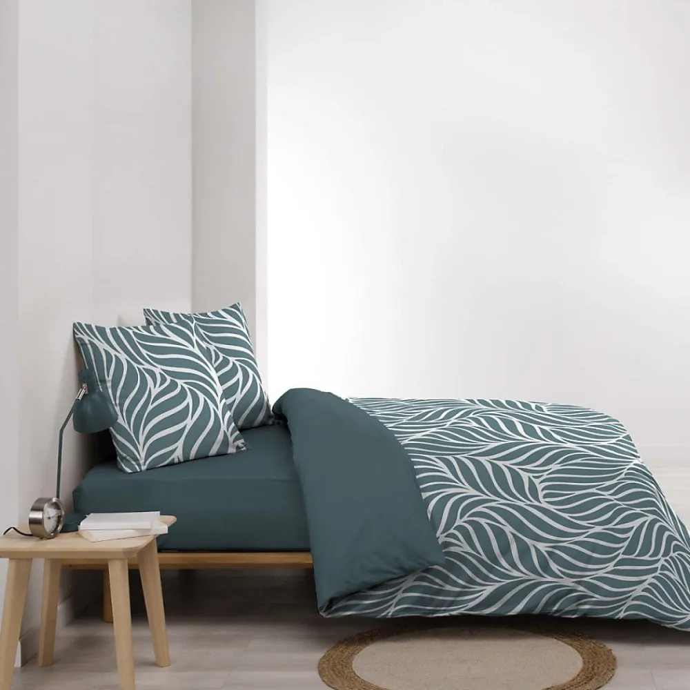 Housse de couette 240x220 + 2 taies 100% coton 57fils>Douceur D'Intérieur Hot