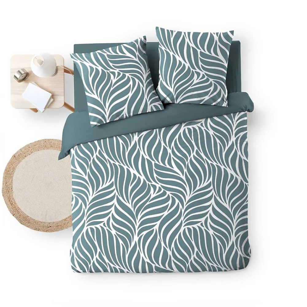 Housse de couette 240x220 + 2 taies 100% coton 57fils>Douceur D'Intérieur Hot