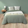 Housse de couette 240x220 + 2 taies POETINE 100% coton>Douceur D'Intérieur Sale