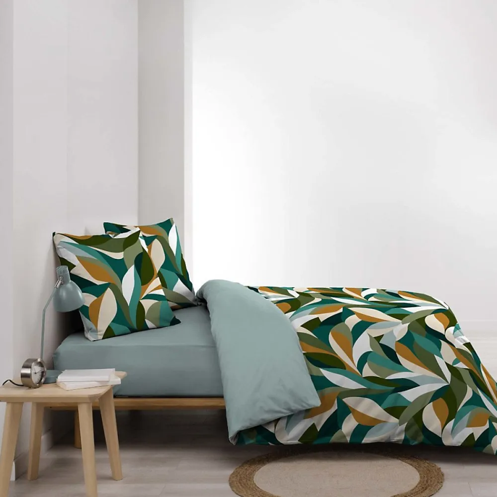 Housse de couette 240x220 + 2 taies 100% coton>Douceur D'Intérieur Hot