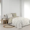 Douceur D'Intérieur Housse de couette 240x220 + 2 taies MALIA 100% coton* Housse De Couette
