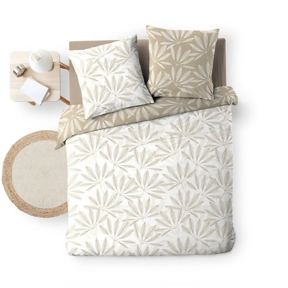 Douceur D'Intérieur Housse de couette 240x220 + 2 taies MALIA 100% coton* Housse De Couette