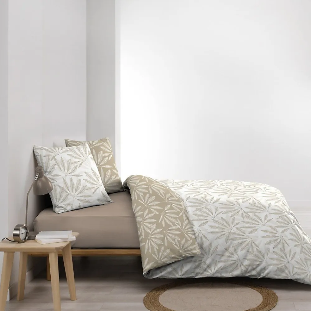 Douceur D'Intérieur Housse de couette 240x220 + 2 taies MALIA 100% coton* Housse De Couette