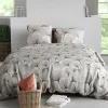 Housse de couette 260x240 + 2 taies en coton 57 fils>Atelier Du Coton Best