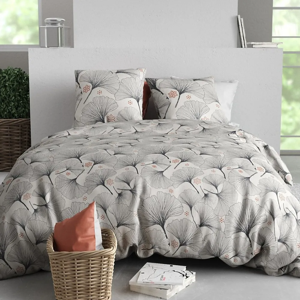 Housse de couette 260x240 + 2 taies en coton 57 fils>Atelier Du Coton Best