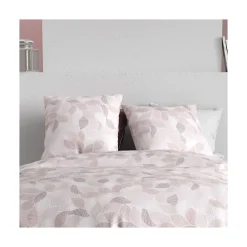 Atelier Du Coton Housse de couette 260x240 ALIX + 2 taies coton 57 fils* Housse De Couette