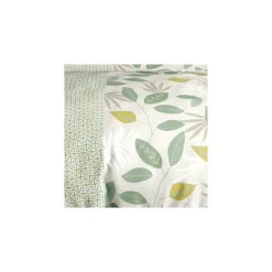 Housse de couette 260x240 ARECA + 2 taies coton 57 fils><noscript><img width=