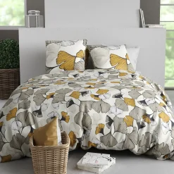 Atelier Du Coton Housse de couette 240x220 AROM + 2 taies coton 57 fils* Housse De Couette