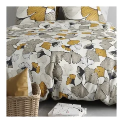 Atelier Du Coton Housse de couette 240x220 AROM + 2 taies coton 57 fils* Housse De Couette