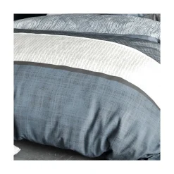 Atelier Du Coton Housse de couette 260x240 BREHAT + 2 taies coton 57 fils* Housse De Couette