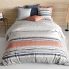 Atelier Du Coton Housse de couette 240x220 CHAKRA + 2 taies coton 57 fils* Housse De Couette