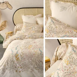 Linnea Housse de couette 260x240 cm coton OKY écru Naturel* Housse De Couette
