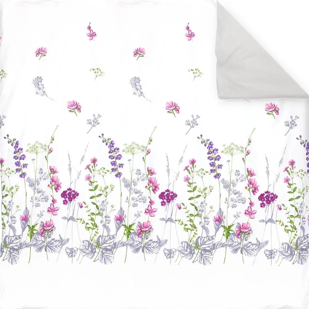 Housse de couette 300x240 cm coton PRETTY blanc>Linnea Online