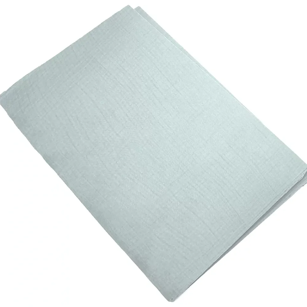 Linnea Housse de couette 240x220 cm mousseline de coton MILOS vert lichen* Housse De Couette
