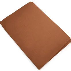 Linnea Housse de couette 240x220 cm mousseline de coton MILOS marron terre cuite* Housse De Couette