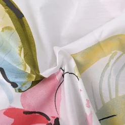 Linnea Housse de couette 200x200 cm percale coton NENUPHAR aqua* Housse De Couette