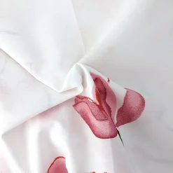 Linnea Housse de couette 260x240 cm percale coton ELISA Rose* Housse De Couette