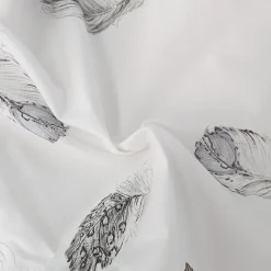 Linnea Housse de couette 300x240 cm Percale pur coton PLUMES* Housse De Couette