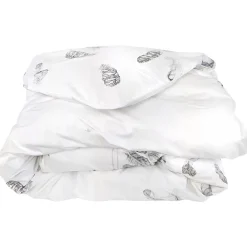 Linnea Housse de couette 300x240 cm Percale pur coton PLUMES* Housse De Couette