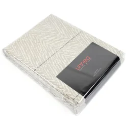 Linnea Housse de couette 260x240 cm Satin de coton ODEON Marron clair* Housse De Couette