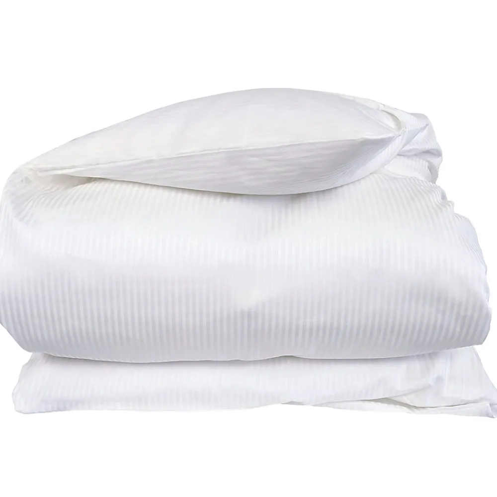 Housse de couette 240x220 cm satin de coton GRAND HÔTEL blanc>Linnea Sale