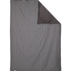 Linnea Housse de couette 140x200 cm satin de coton ENZO noir* Housse De Couette